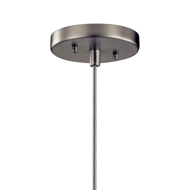 Image 4 Kichler Avery 8" Wide Brushed Nickel Mini Pendant more views