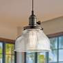1_Kichler Avery™ 8" Wide Olde Bronze Bell Mini Pendant Light