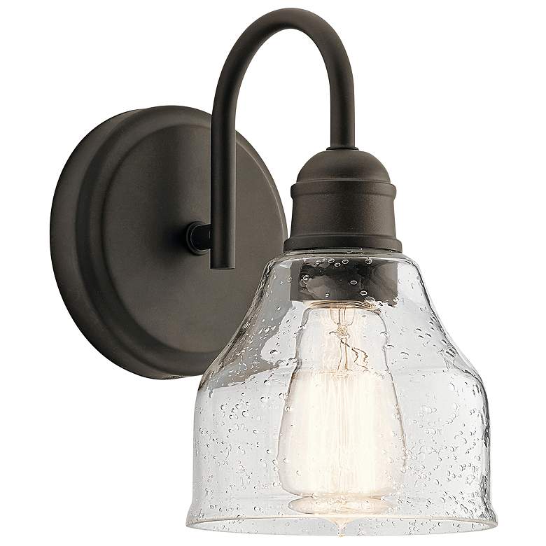Image 3 Kichler Avery 9 1/4" High Olde Bronze Wall Sconce more views