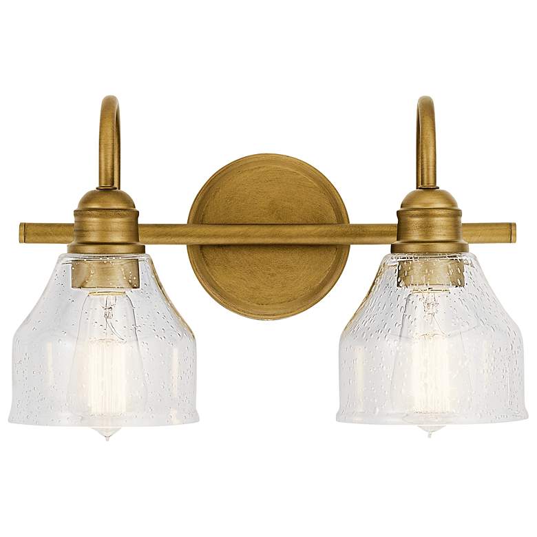 Image 2 Kichler Avery Natural Brass Bath 2Lt more views