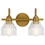2_Kichler Avery Natural Brass Bath 2Lt more views