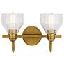 4_Kichler Avery Natural Brass Bath 2Lt more views