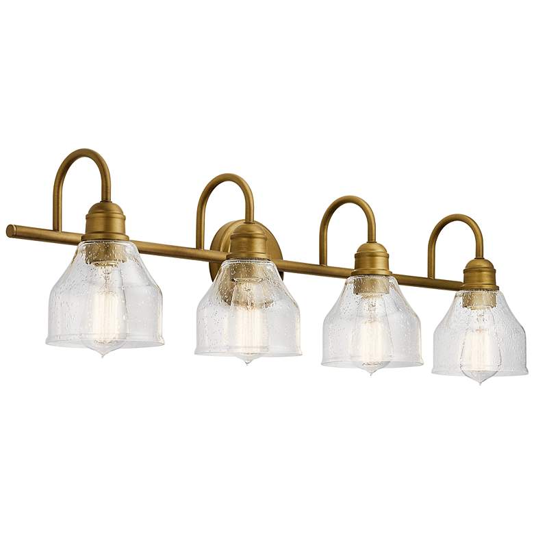 Image 1 Kichler Avery Natural Brass Bath 4Lt