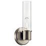 1_Kichler Aviv 13" High Brushed Nickel Wall Sconce