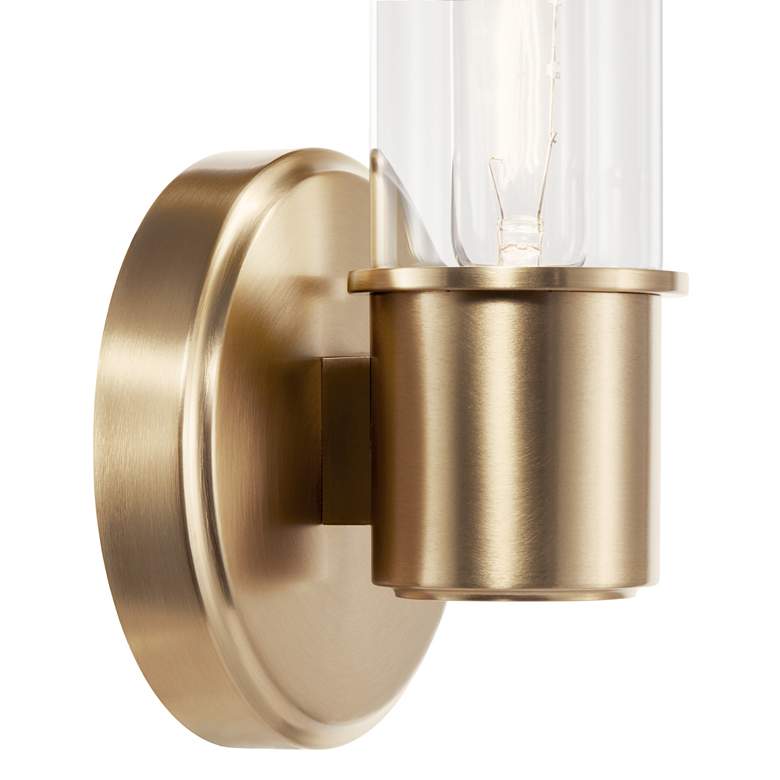 Image 2 Kichler Aviv 13" High Champagne Bronze Wall Sconce more views