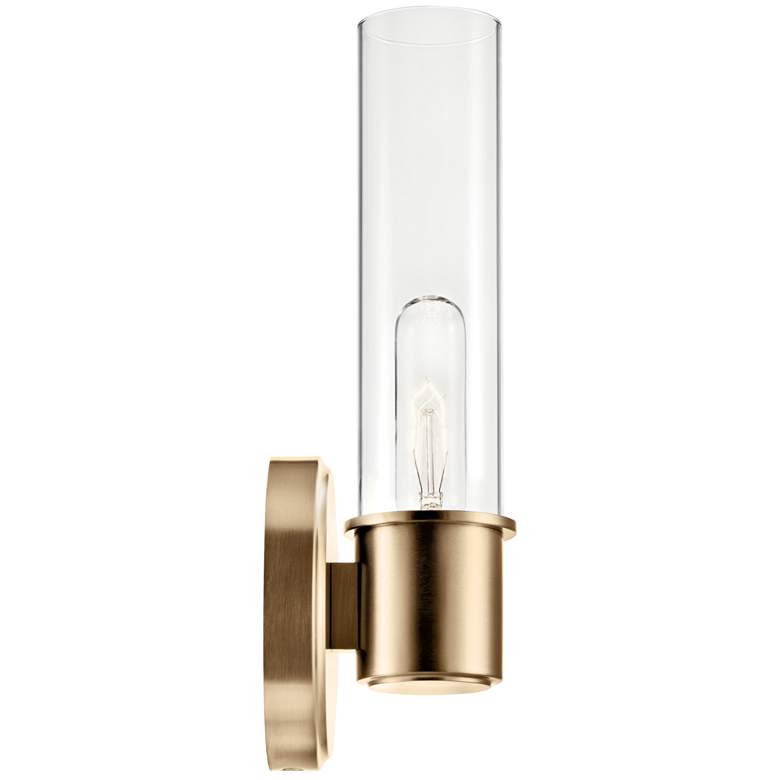 Image 3 Kichler Aviv 13" High Champagne Bronze Wall Sconce more views