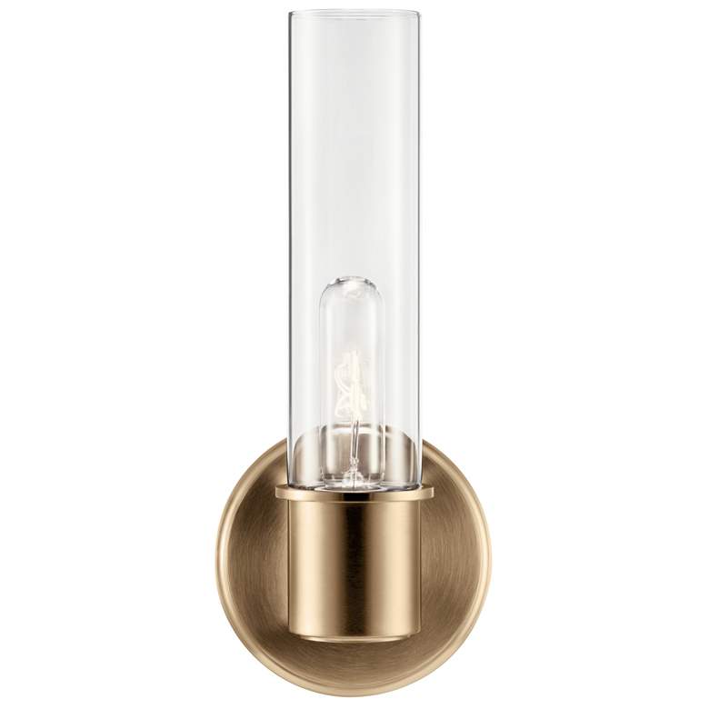 Image 4 Kichler Aviv 13" High Champagne Bronze Wall Sconce more views