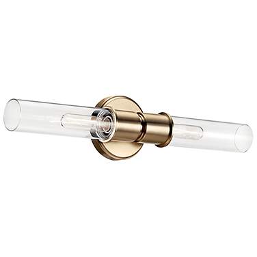 Kichler Aviv 24" High Champagne Bronze 2-Light Wall Sconce