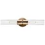 2_Kichler Aviv 24" High Champagne Bronze 2-Light Wall Sconce more views