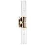 3_Kichler Aviv 24" High Champagne Bronze 2-Light Wall Sconce more views