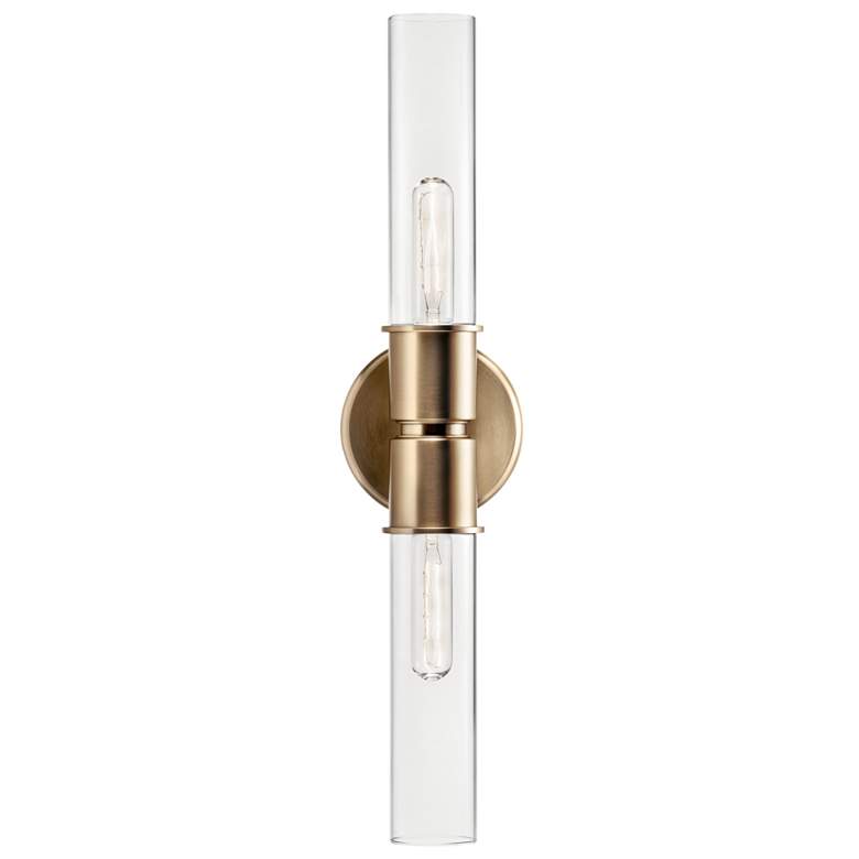 Image 4 Kichler Aviv 24" High Champagne Bronze 2-Light Wall Sconce more views