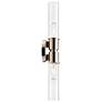 3_Kichler Aviv 24" High Polished Nickel 2-Light Wall Sconce more views