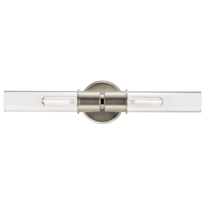 Image 2 Kichler Aviv 24" Wide Brushed Nickel 2-Light Bath Light more views