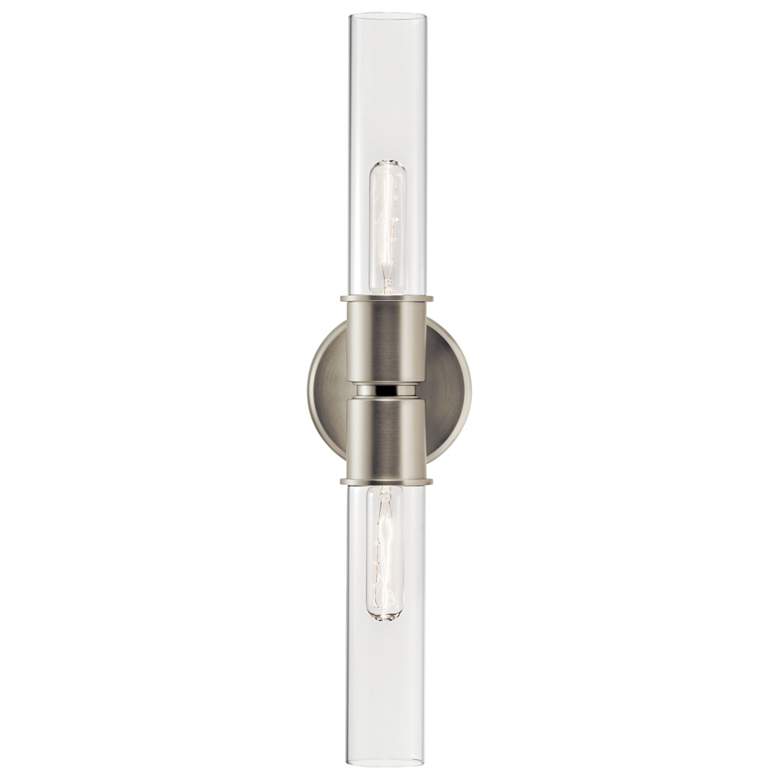 Image 4 Kichler Aviv 24" Wide Brushed Nickel 2-Light Bath Light more views