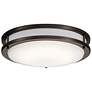 2_Kichler Avon 14 1/4" Wide Olde Bronze Ceiling Light