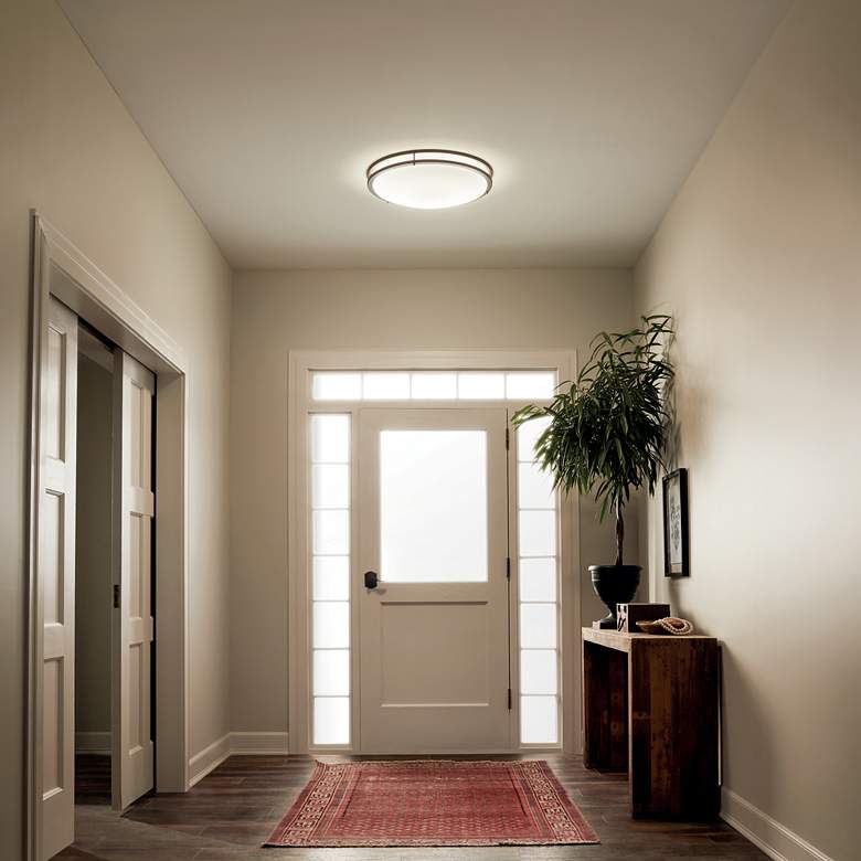 Image 2 Kichler Avon 24" Wide Olde Bronze LED Ceiling Light more views