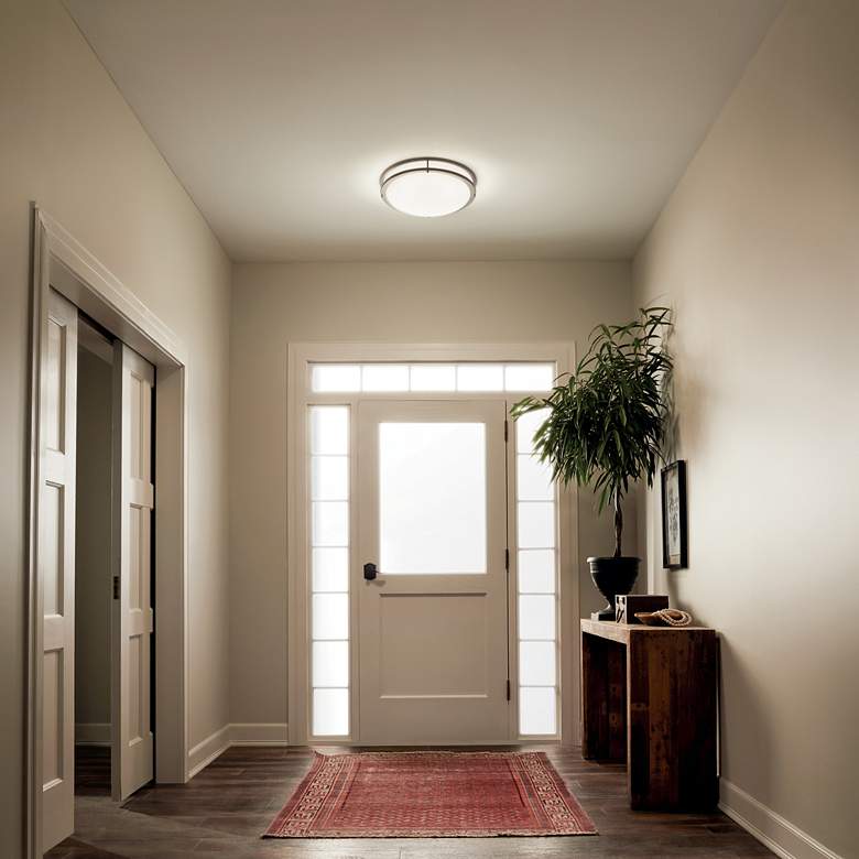 Image 4 Kichler Avon 32 1/2" Wide Olde Bronze LED Ceiling Light more views