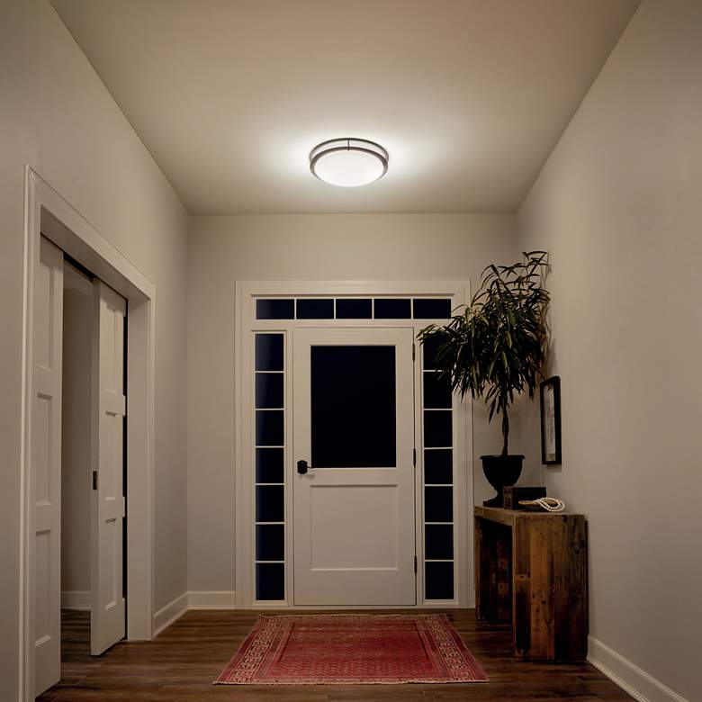 Image 5 Kichler Avon 32 1/2" Wide Olde Bronze LED Ceiling Light more views
