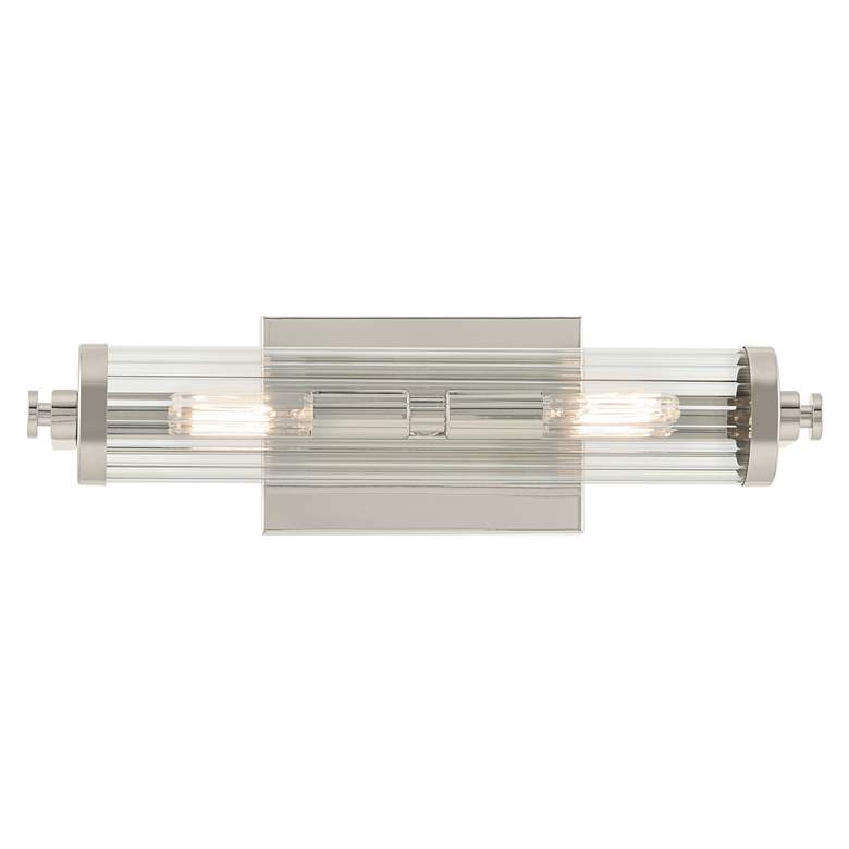 Image 2 Kichler Azores 16" Wide Polished Nickel 2-Light Bath Light more views
