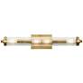 Thumbnail1 of Kichler Azores 24 3/4" Wide Natural Brass 4-Light Bath Light