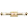 Kichler Azores 24 3/4" Wide Natural Brass 4-Light Bath Light