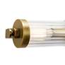 Kichler Azores 24 3/4" Wide Natural Brass 4-Light Bath Light