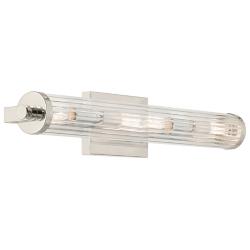 Kichler Azores 25" Wide Polished Nickel Linear Bath Light