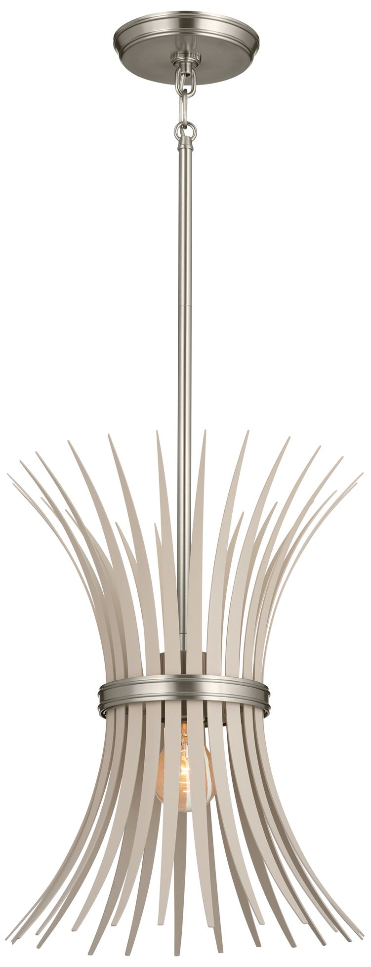 Kichler Baile 12 3/4" Wide Brushed Nickel Pendant Light