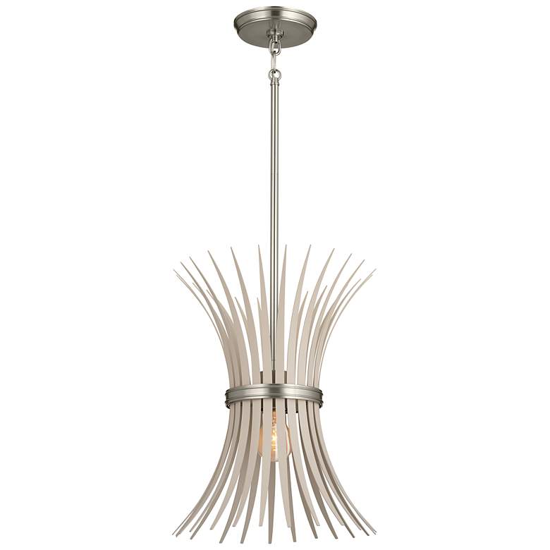 Image 3 Kichler Baile 12 3/4" Wide Brushed Nickel Pendant Light