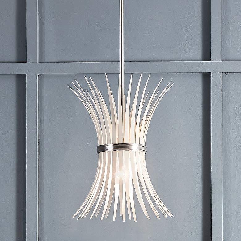 Image 2 Kichler Baile 12 3/4" Wide Brushed Nickel Pendant Light