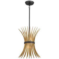 Kichler Baile 12 3/4" Wide Natural Brass Pendant Light