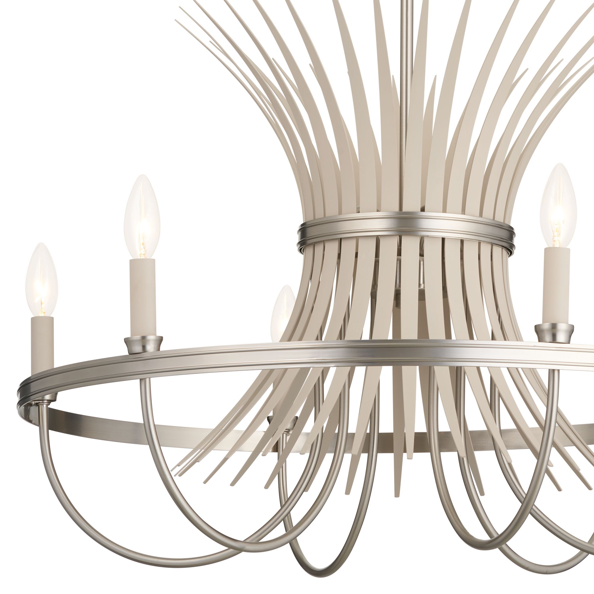 Image 4 Kichler Baile Chandelier Brushed Nickel more views