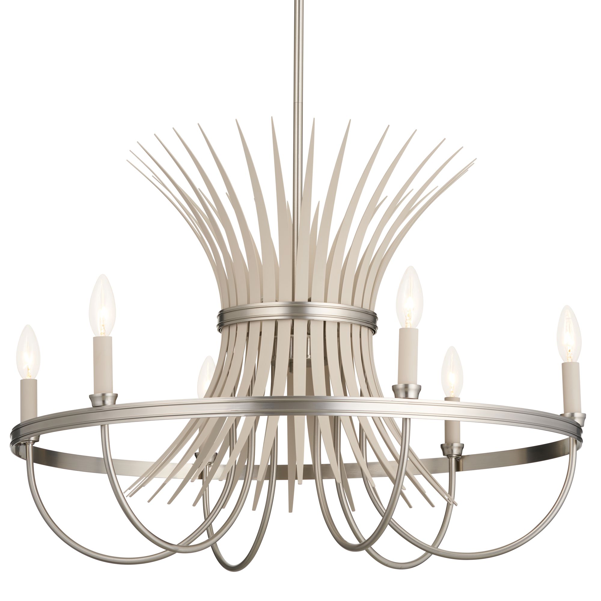 Image 6 Kichler Baile Chandelier Brushed Nickel more views