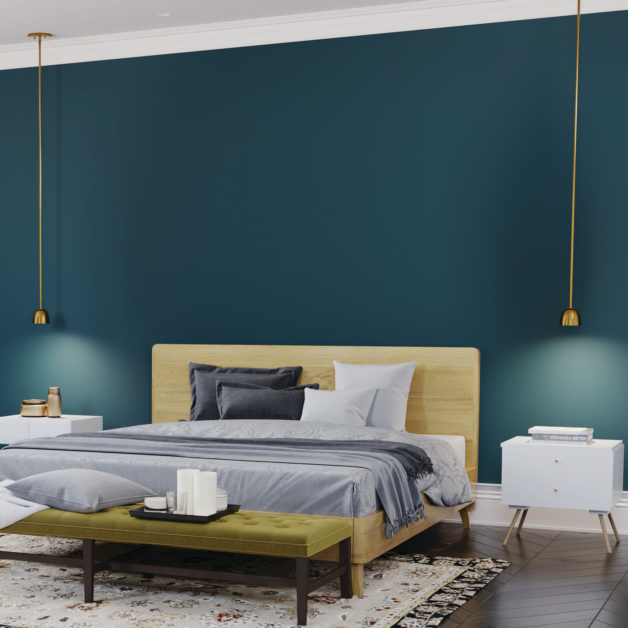 Image 5 Kichler Baland 4"W Brushed Natural Brass LED Mini Pendant more views