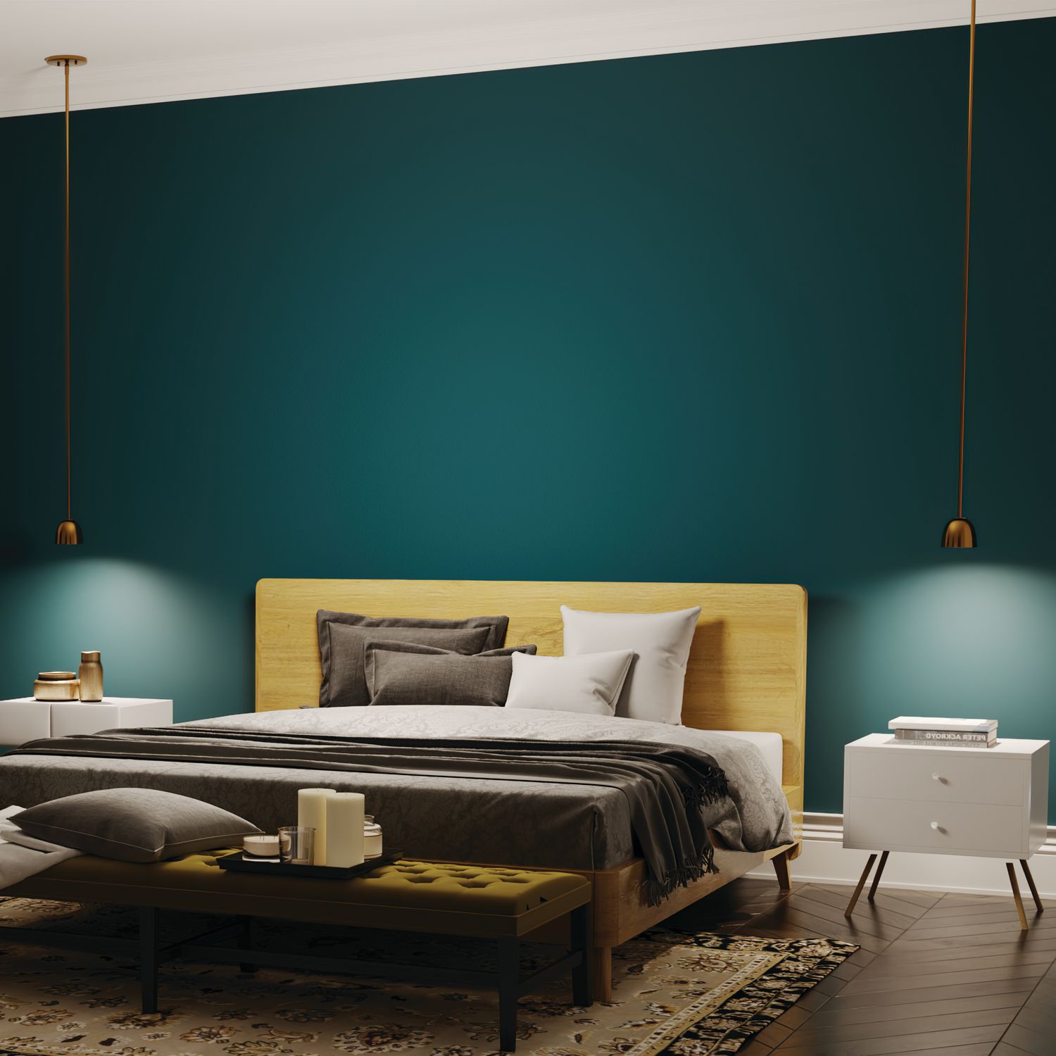 Image 6 Kichler Baland 4"W Brushed Natural Brass LED Mini Pendant more views