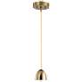 Kichler Baland 5.8" Wide LED Modern Gold Dome Mini Pendant