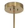 Thumbnail3 of Kichler Baland Brushed Natural Brass Chandelier 6Lt LED more views