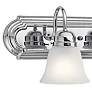 3_Kichler Barnes 30" Wide Chrome 4-Light Bath Light more views