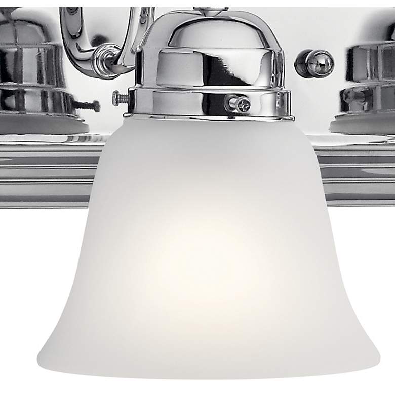 Image 4 Kichler Barnes 30" Wide Chrome 4-Light Bath Light more views