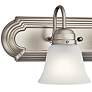 4_Kichler Barnes 36" Wide Brushed Nickel 5-Light Bath Light more views