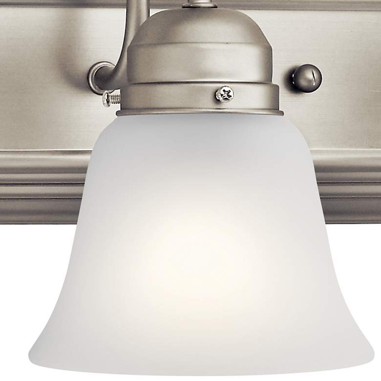 Image 5 Kichler Barnes 36" Wide Brushed Nickel 5-Light Bath Light more views
