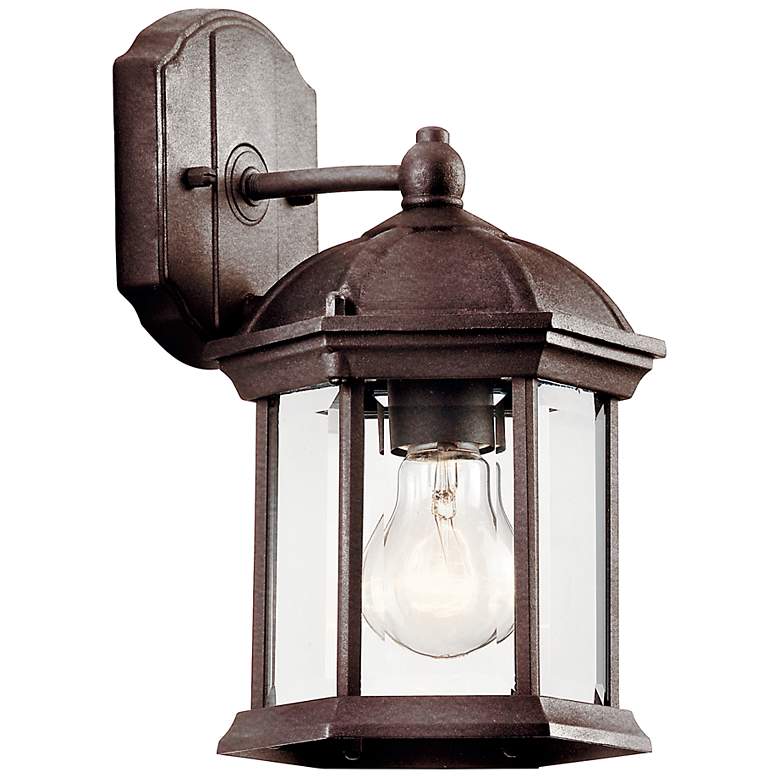 Image 2 Kichler Barrie 10 1/4"H Tannery Bronze Outdoor Wall Light