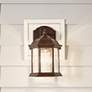 1_Kichler Barrie 10 1/4"H Tannery Bronze Outdoor Wall Light