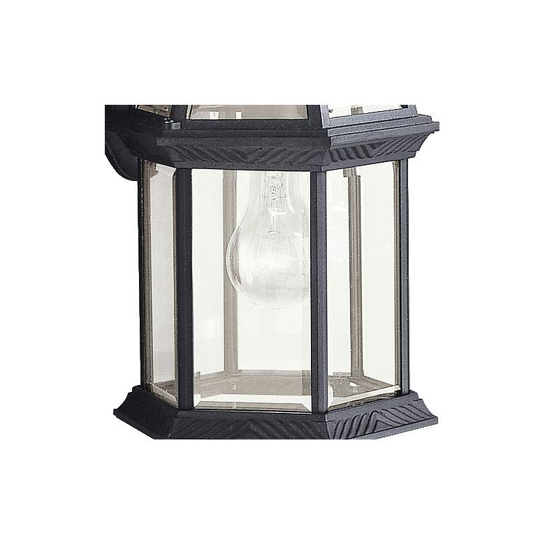 Image 2 Kichler Barrie 15 1/2" High Black Outdoor Lantern Wall Light more views