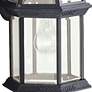 2_Kichler Barrie 15 1/2" High Black Outdoor Lantern Wall Light more views