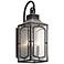 Kichler Bay Village 23"H Weathered Zinc Outdoor Wall Light
