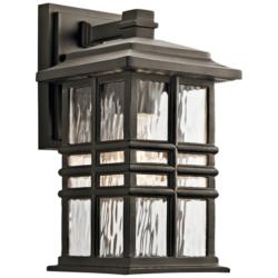 Kichler Beacon Square 12&quot; High Climates Olde Bronze Outdoor Wall Light