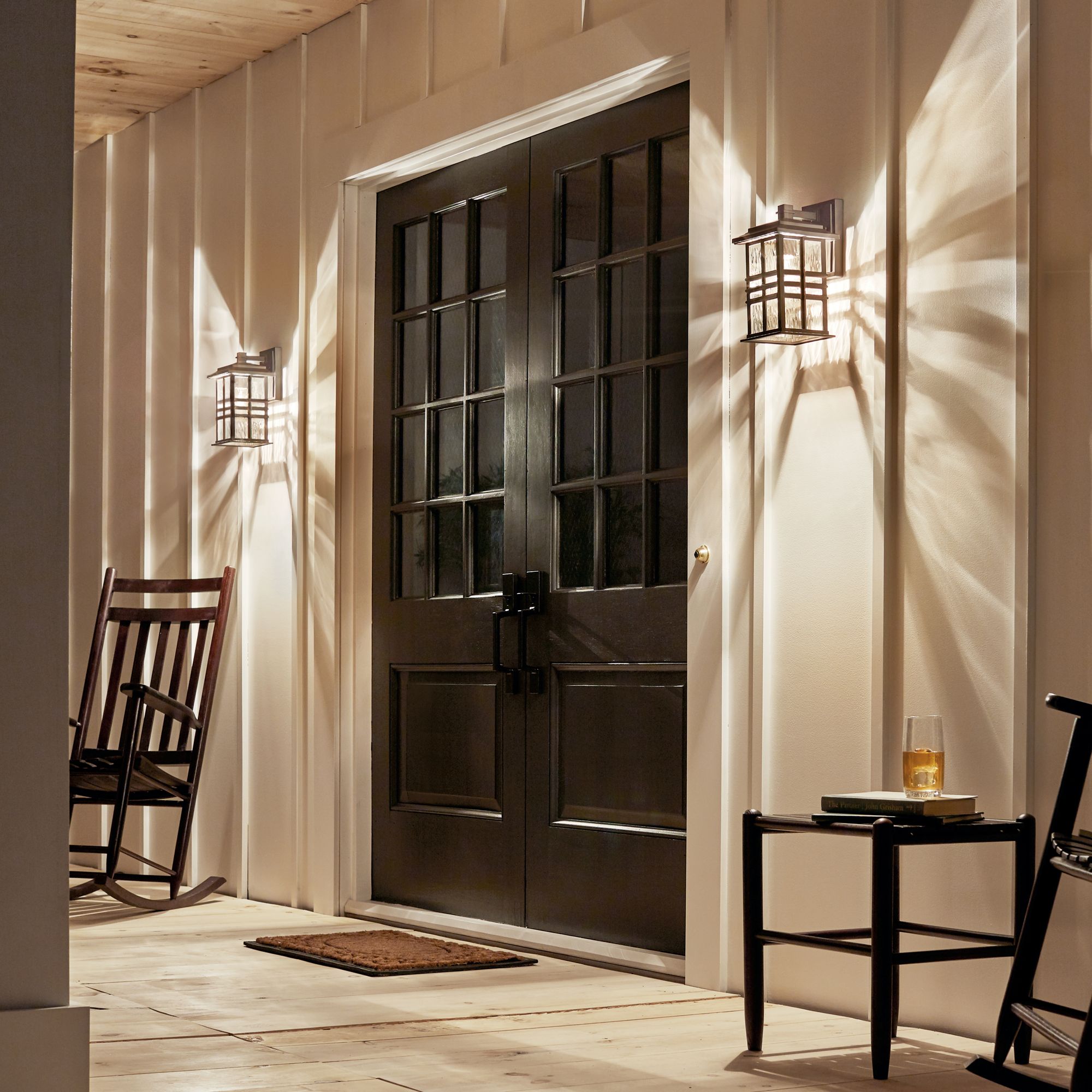 Image 5 Kichler Beacon Square 12" High Climates Olde Bronze Outdoor Wall Light more views