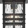 2_Kichler Beacon Square 12" Textured Black Outdoor Lantern Wall Light more views