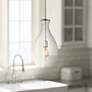 1_Kichler Beckett Everly 8 3/4" Wide Glass Mini Pendant